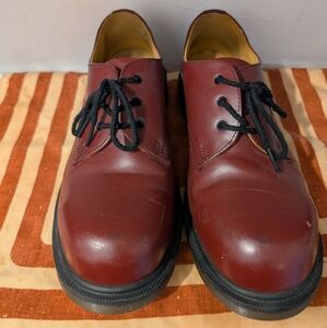Doc Martens Burgundy Shoes